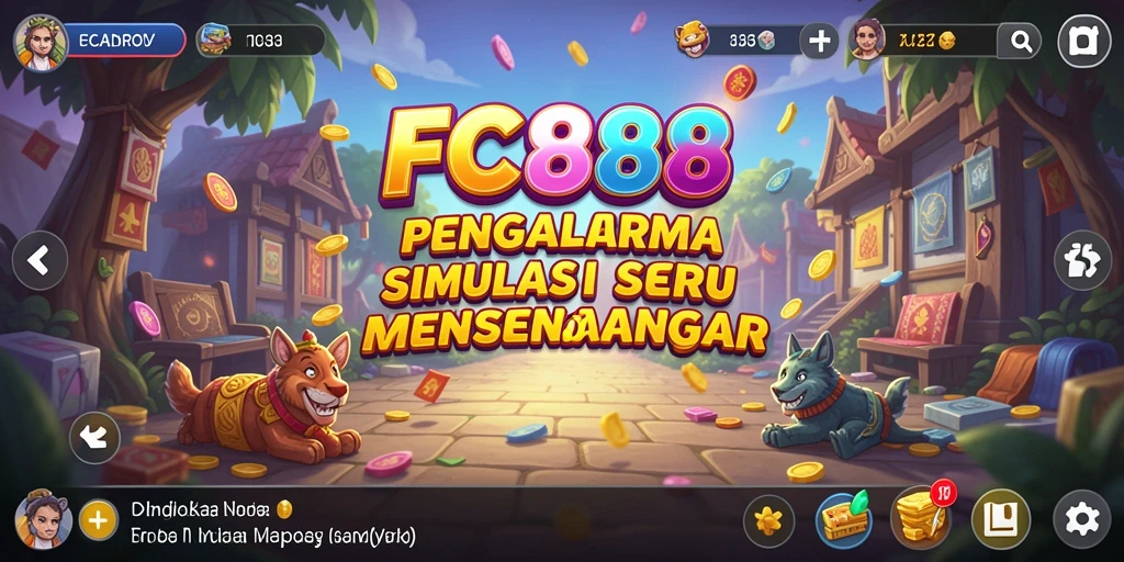 Tampilan gameplay seru dan imersif di FC888.