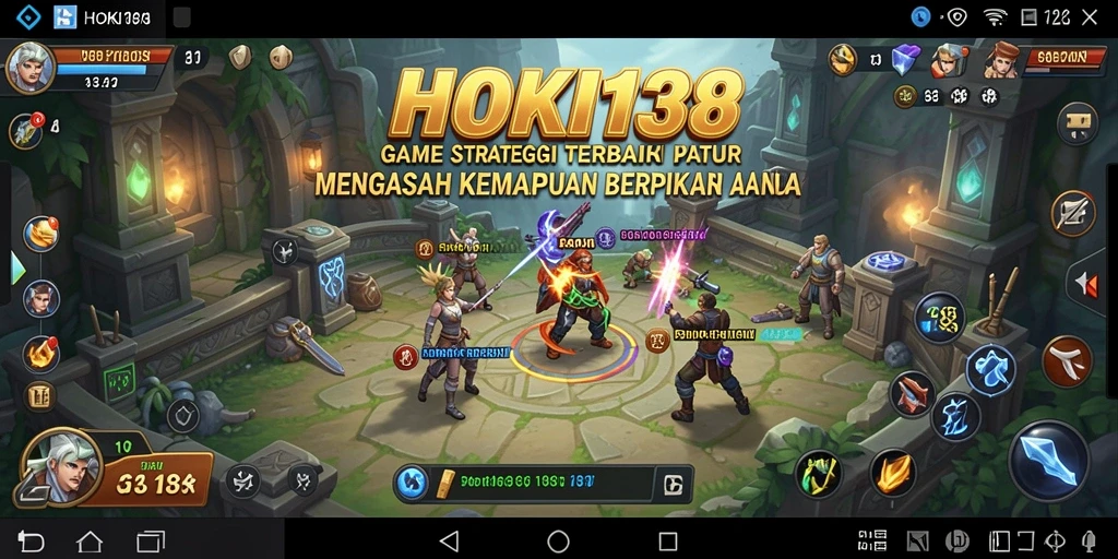 Tampilan gameplay HOKI138 yang menarik dalam strategi pertempuran.