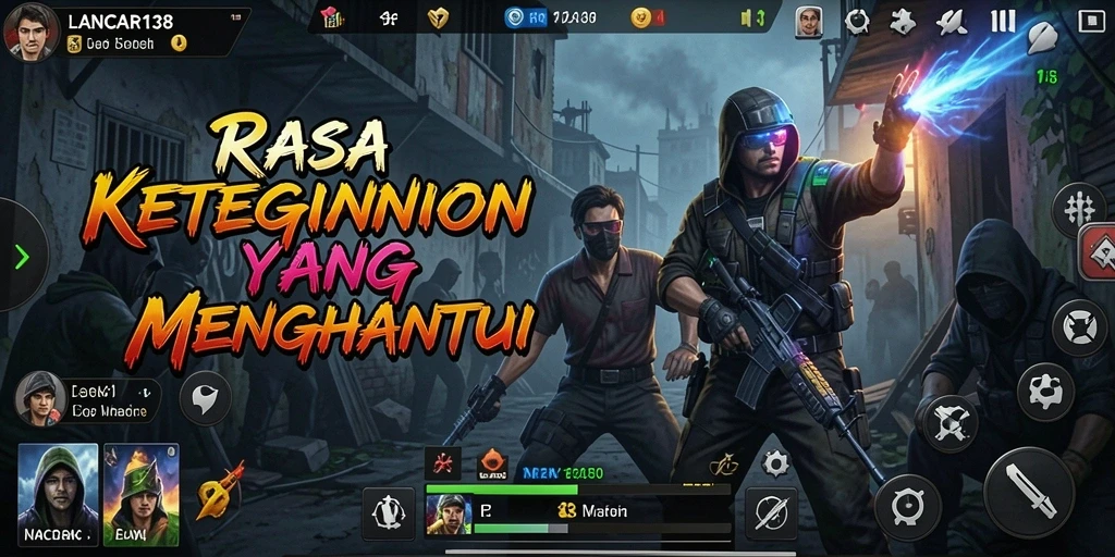 Tampilan gameplay menegangkan dengan elemen Horror yang kuat.
