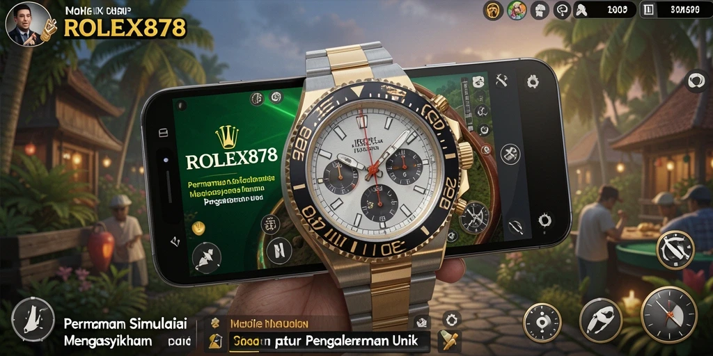 Screenshot utama ROLEX878 menampilkan gameplay humoristik dan petualangan menarik.
