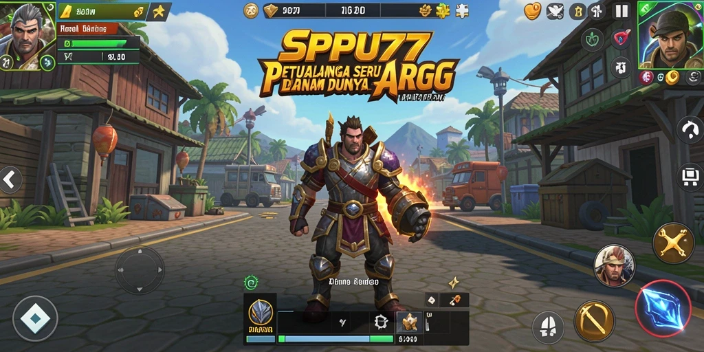 Tangkapan layar <strong>SPBU77</strong> menampilkan aksi mendebarkan dalam gameplay ARPG.