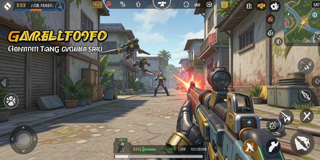 Gameplay seru dalam TEGALTOTO dengan aksi tembak-menembak intens.