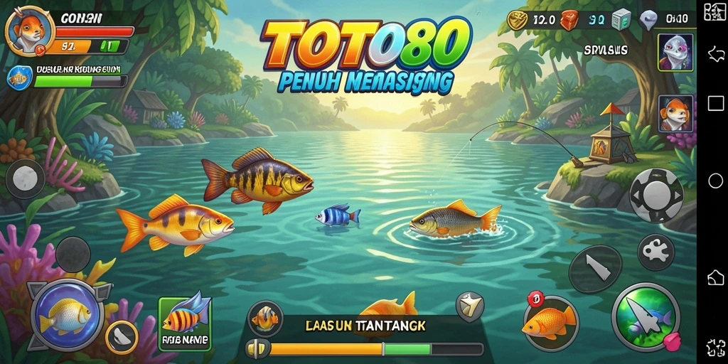 Tangkapan ikan yang menakjubkan dalam gameplay TOTO80.